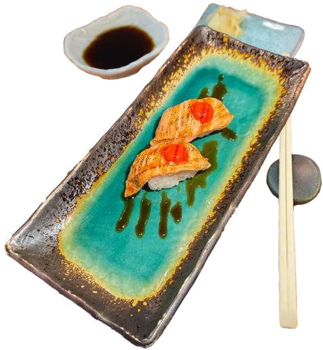 Torched Sake Nigiri